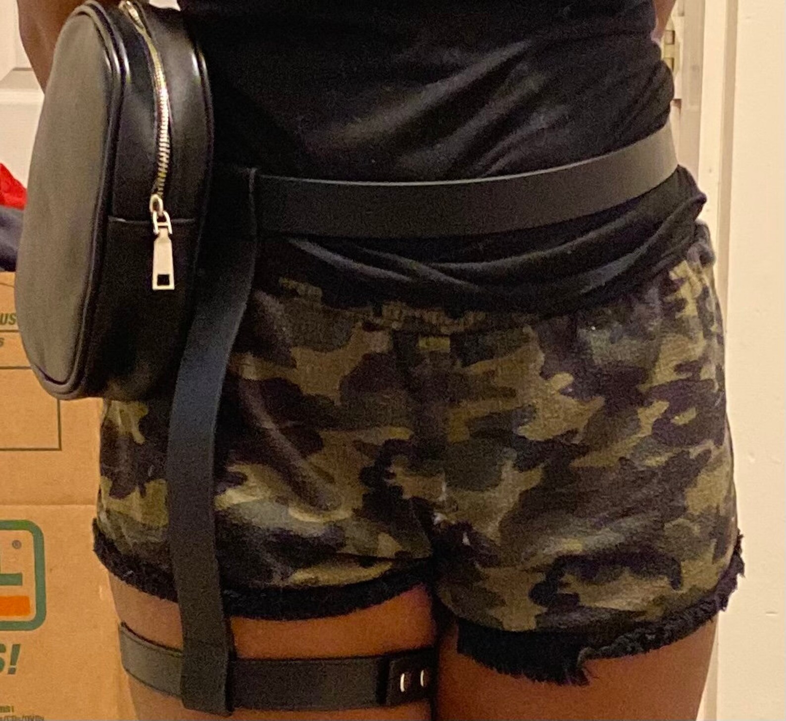 Strap Fanny Pack with strap and leg strap Etsy