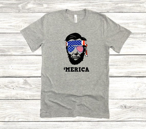 Cool Abe T-shirt, 4th of July, Patriotic Shirt, Abraham Lincoln