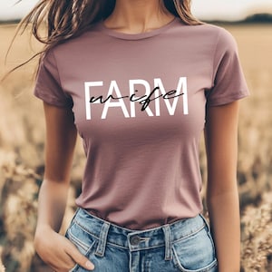 Farm Wife Graphic T-Shirt, Farming Shirt, Farmer Shirt, Farmer Gift, Farmers Shirt, Farm Wife, Women farming, Country Shirt, Farm Life