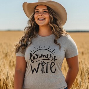Farm Wife Shirt, Farmers Wife Shirt, Farming Wife Shirt, Farm Wife, Farm Wife Gift, Women Farming Shirt, Farming Mom Shirt