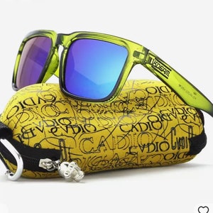 Gorgeous polarized blue tint sunglasses