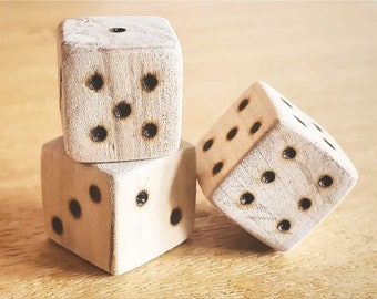 Wood Dice - qt.6