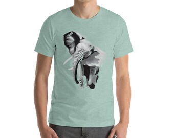 T-shirt Unisex a manica corta Elephant
