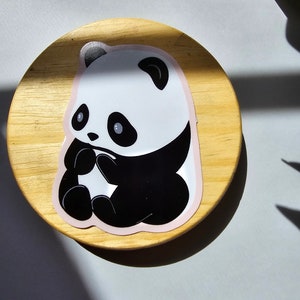 Panda Sticker/ Car Decal/ Laptop Sticker/ WATER RESISTANT