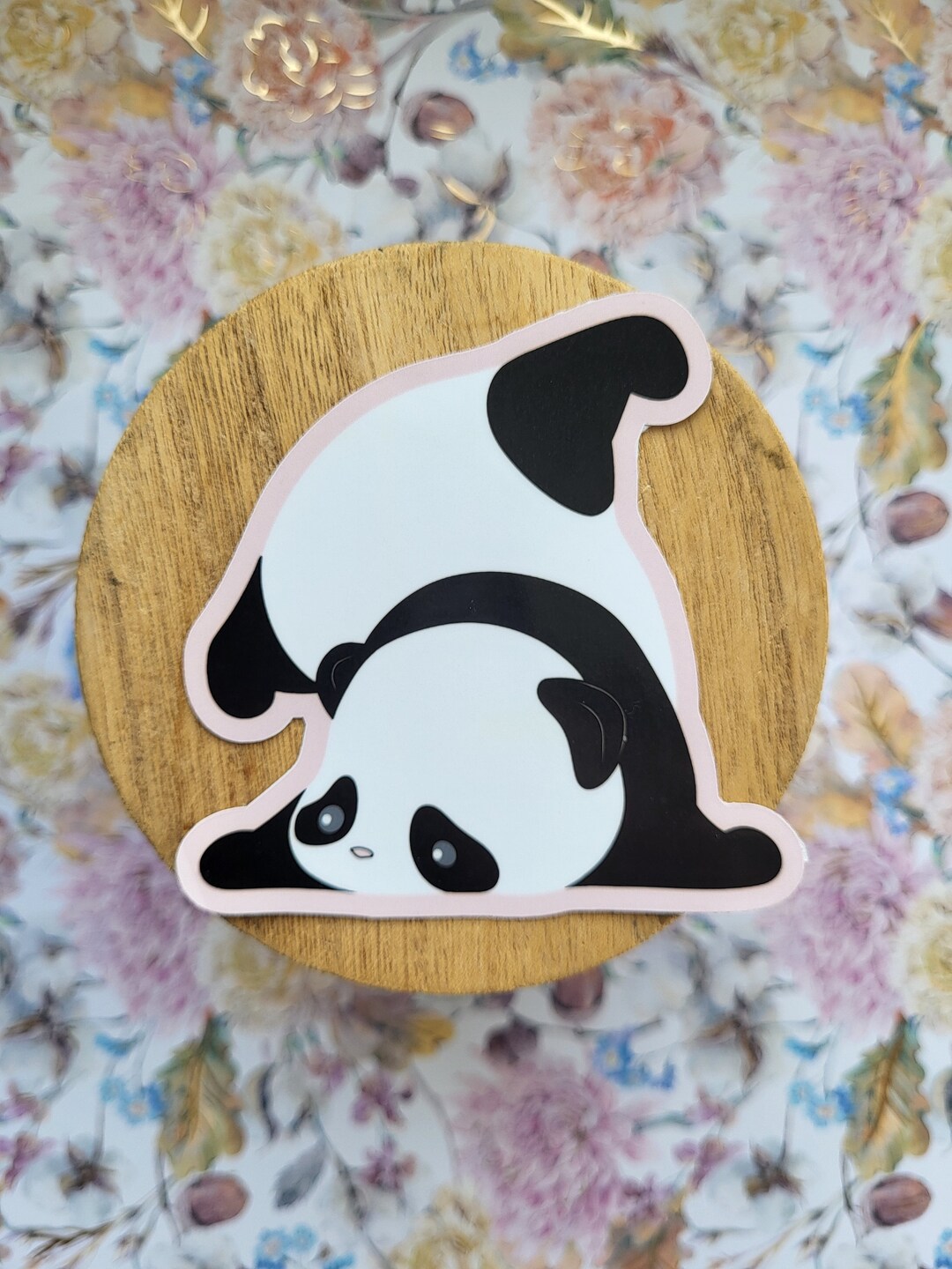 Panda Sticker/ Car Decal/ Laptop Sticker/ WATER RESISTANT - Etsy