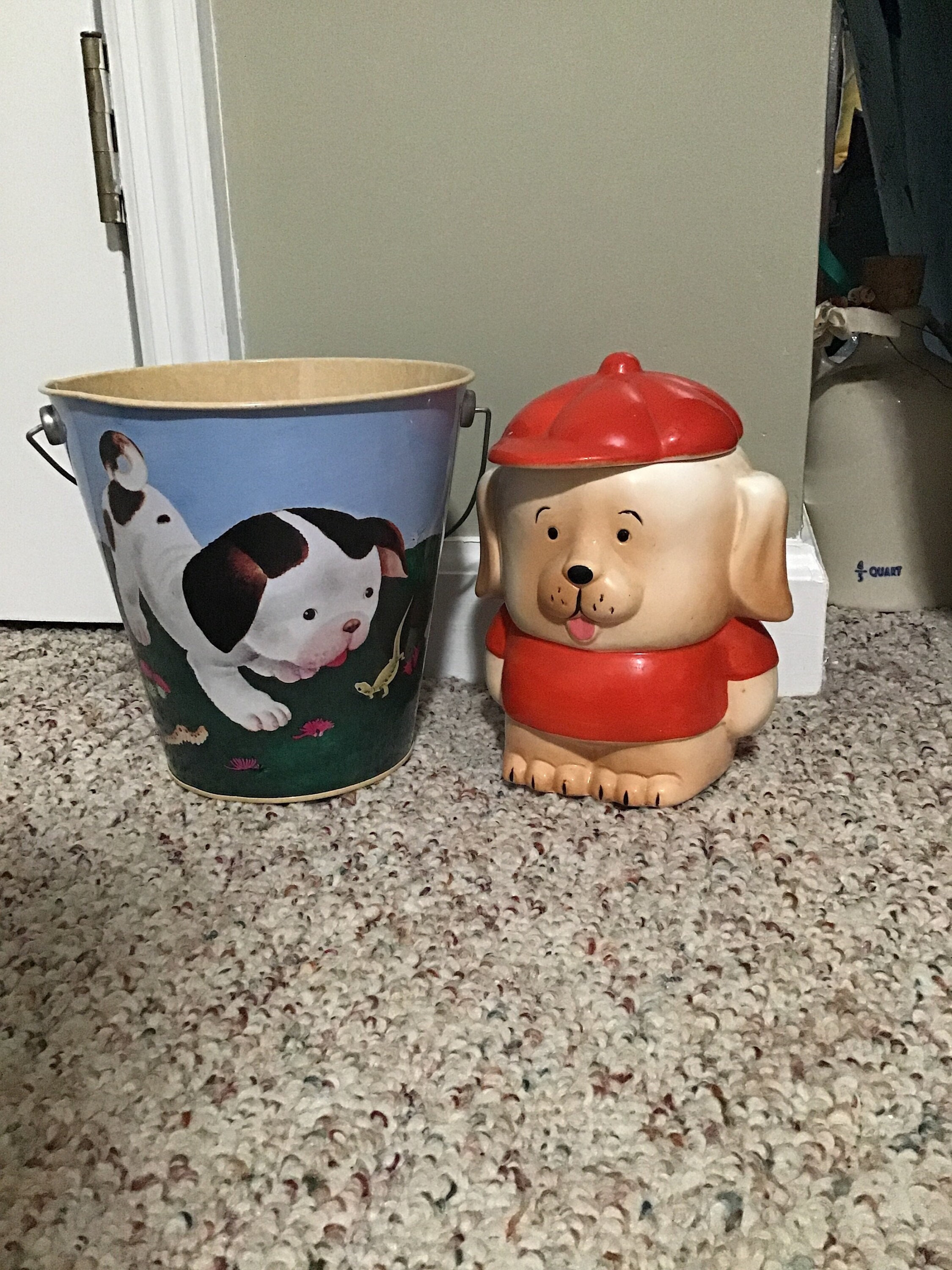 puppy cookie jar
