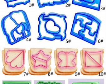 Animal Sandwich Mold Cutter Dinosaur Shape Cake Bread Toast Maker Tool Lin