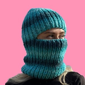 Wool Balaclava, Knit Balaclava, Crochet Balaclava, Ski Mask, Balaclava Knit, Mohair Balaclava, Crochet Ski Mask