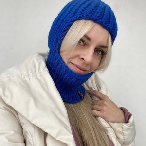 3 En 1 Femme Chapeau Tricoté Ensemble Bonnet Écharpe Masque