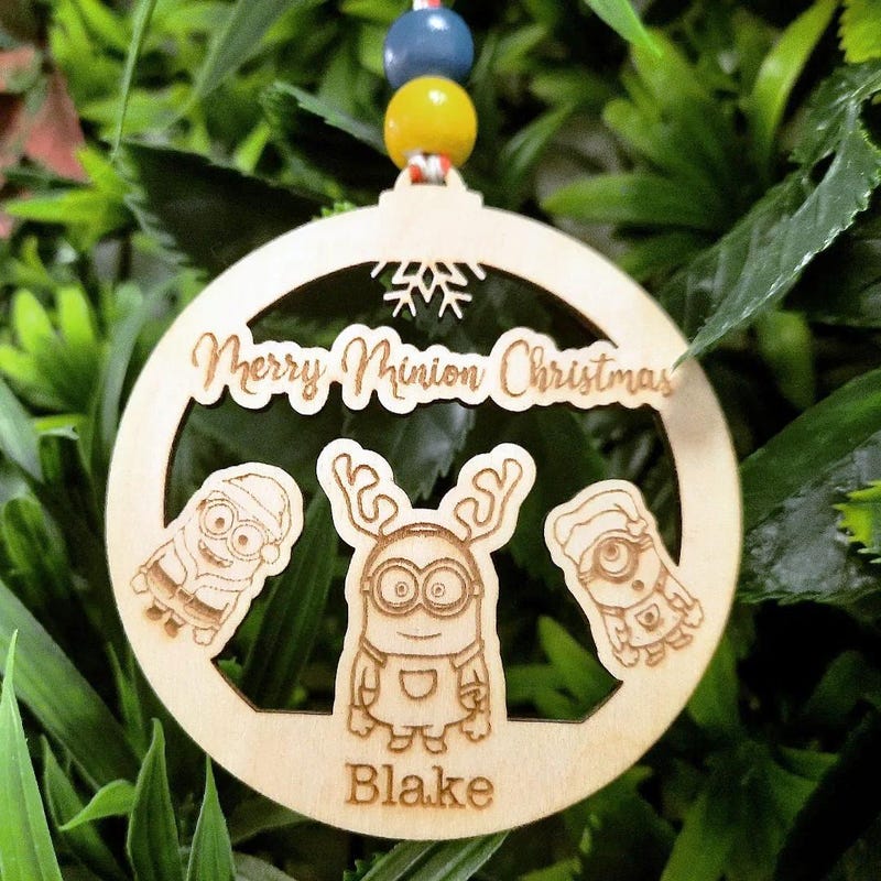 Minion Ornaments - Etsy