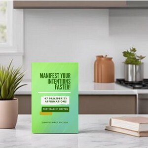 MANIFESTATION BOOK - Digital Version - 47 Prosperity Affirmations to Make it Happen (Downloadable)