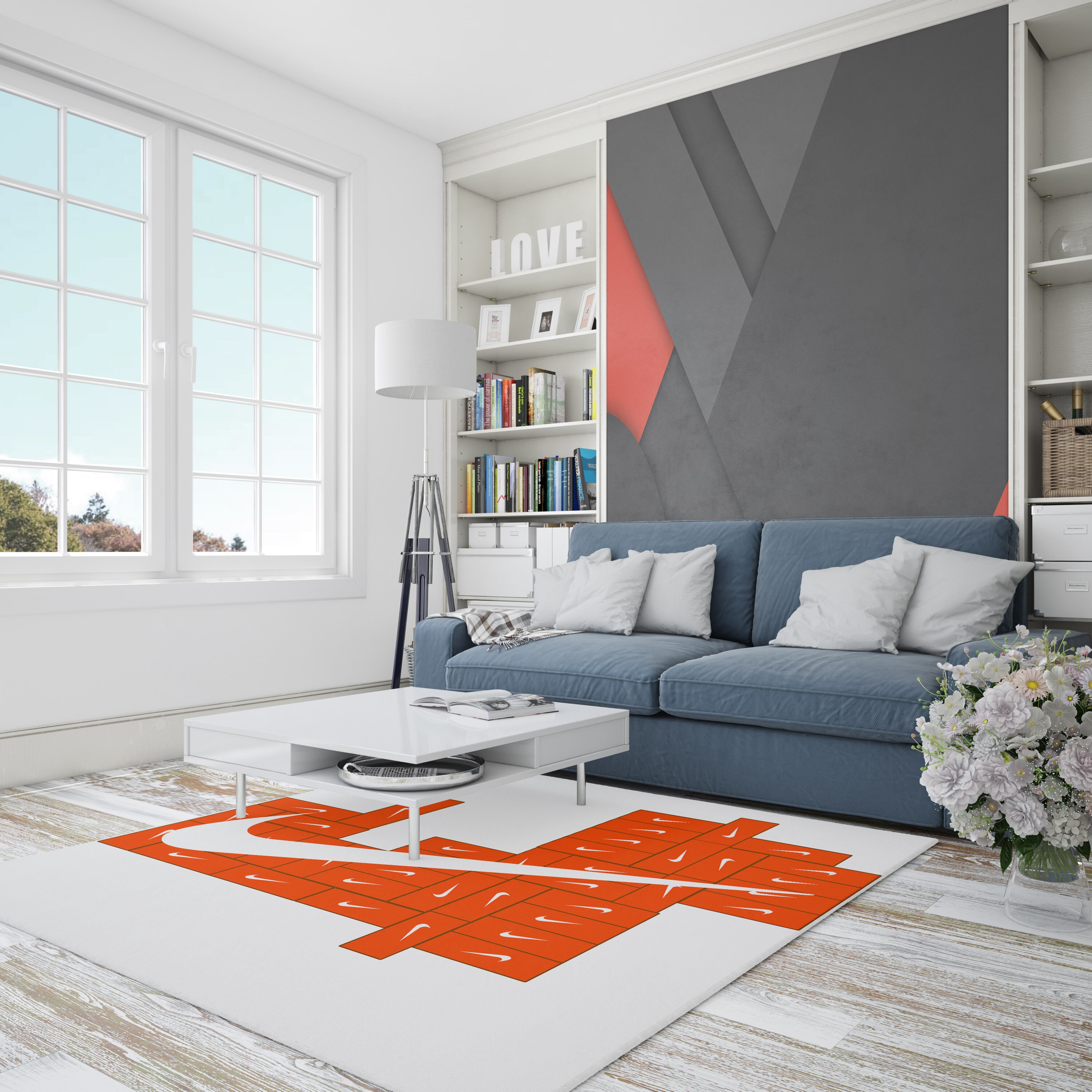 Luxury supreme Fashion Brand Area Rugs Etsy