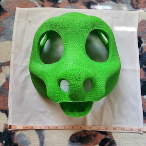 TPU Deer Head Base - 3D-Printed Fursuit Head, Flexible & Soft
