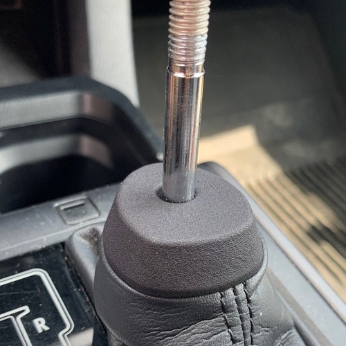 Autopart2021 Red ABS Gear Shift Knob Cover Trim For Toyota Tacoma 2016-2023