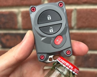 Toyota Tacoma Key Fob Cover 2005-2015- Tundra Key Fob Cover 2007-2017- 2nd Gen Tacoma Accessories - Built in Bottle Opener - Custom Colors