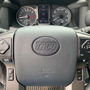 Toyota Steering Wheel Emblem Overlay