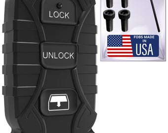 Carcasa para llave de Toyota 4Runner (1996–2009) – Compatible con Highlander (2004–2007) – Carcasa resistente con abridor de botellas integrado