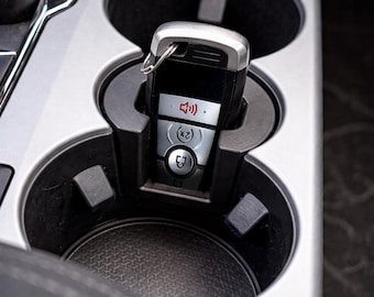 Key Fob Holder for Ford Bronco Sport 2021-2025, Center Console Cup Insert, Key Organizer, Interior Accessories, Bronco Sport Gift