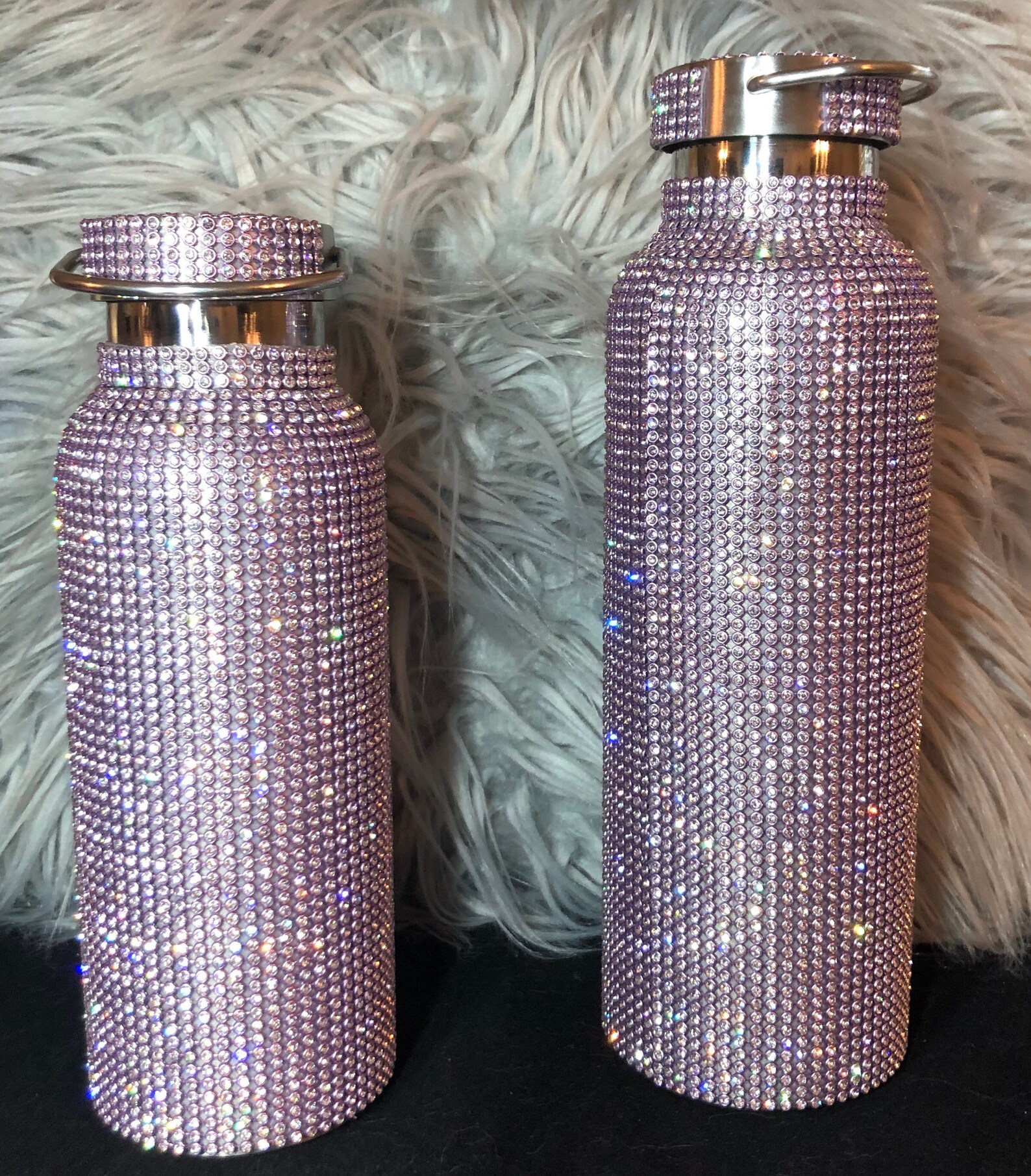 NEW COLORS Bling Rhinestone Covered Water Bottles Etsy