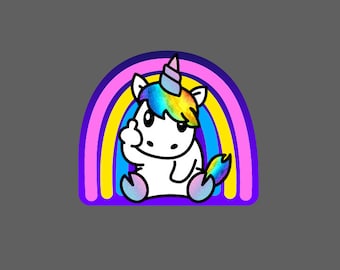 Salty Unicorn Decal - TikTok