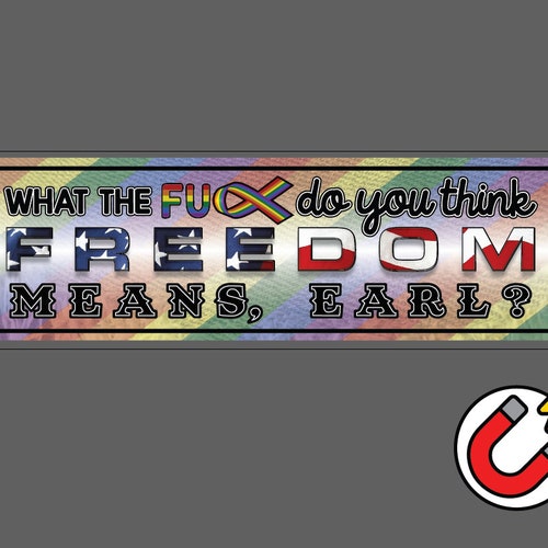 VEHICLE Tiktok LGBTQ Pride Bumper Sticker Etsy