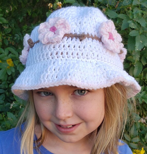 3D Cheerful Cherry Blossom Bucket Hat 