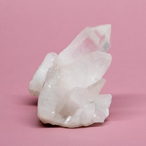 Himalayan Samadhi Quartz Cluster | Self Standing Raw Natural Quartz Crystal Cluster | Crystal Lover Gift