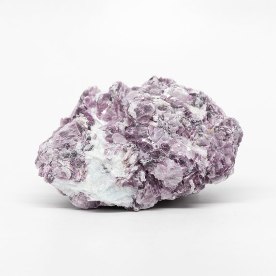 Raw Purple Gem Lepidolite Crystal | Raw High Quality Natural Lilac