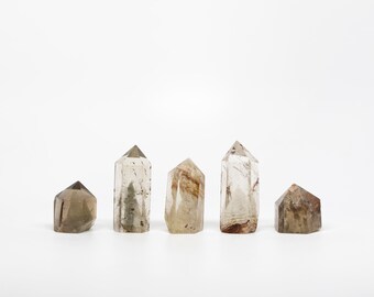 Thousand Layer Garden Quartz Tower | Included Quartz Point | Crystal Lover Gift