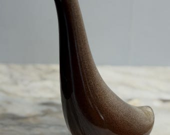 Vintage Howard Pierce Ceramic Goose Figurine, 8.5"