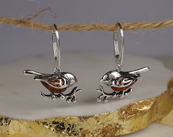Petit Pendentif Oiseau En Or De Tolède - Monture Dorée Texturée, Occasion, Fabriqué En France