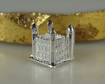 Sterling silver castle sale