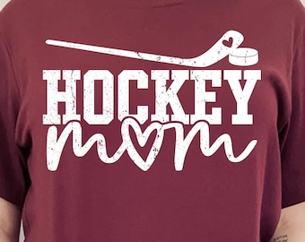 Hockeymamma Svg, Hockeymamma SVG, Mamma Svg, Mammaskjorta Svg, Gåva till Mamma Svg, Png, Svg, Digitala Filer, Cricut, Sublimering