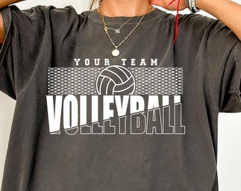 Volleyball Team svg, Personalized Template, Volleyball mom Png, Volleyball shirt svg, Cut File, Iron On, Cricut, Volleyball player svg