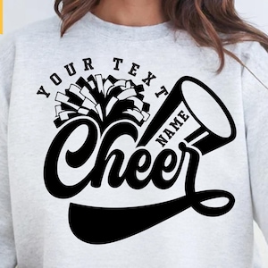 応援 svg、Png、シャツ用 svg、チアリーダー用 svg、svg ダウンロード、チーム テンプレート、応援ママ svg、チーム シャツ、ポンポン svg - 10