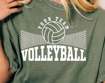 Volleyball Team svg, Personalized Template, Volleyball mom Png, Volleyball shirt svg, Cut File, Iron On, Cricut, Volleyball player svg