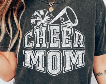 Cheer Mom Svg Png, Cheer mama Svg, Cheerleader Svg, Cheer mom Shirt Svg, Cheer life Svg, Cheer mom Gifts, Png Sublimation
