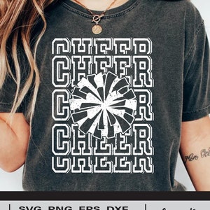 Cheer svg, Png, Svg For Shirt, Svg for Cheerleader, Svg Download,  Team Template, Cheer Mom Svg, Team Shirts, Pom Pom Svg