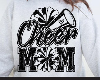 Cheer Mom Svg Png, Cheer mama Svg, Cheerleader Svg, Cheer mom Shirt Svg, Cheer life Svg, Cheer mom Gifts, Png Sublimation