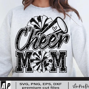 Cheer Mom Svg Png, Cheer mama Svg, Cheerleader Svg, Cheer mom Shirt Svg, Cheer life Svg, Cheer mom Gifts, Png Sublimation