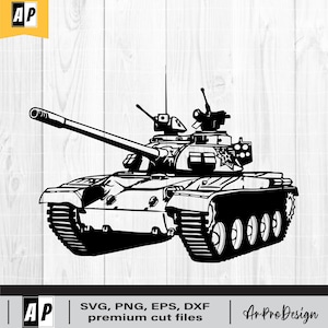 Military Tank Svg, Smashing Tank SVG, Army SVG, United States Army Svg, Marine War Vehicle, Veteran Soldier SvgCricut & Silhouette