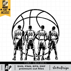 4 Basketball Player Svg, Basketball Name, Basketball Svg, Basketball Team, Basketball Season, Basketball Season, Basketball Game, Shirt