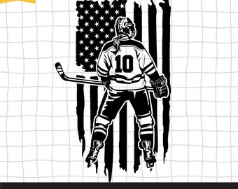 US Eishockey Mädchen SVG, Eishockey Shirt, Eishockeyspielerin svg, Hockeyspielerin svg, Hockey Png, Schlittschuhlaufen svg, Eishockey-Shirt, Cricut