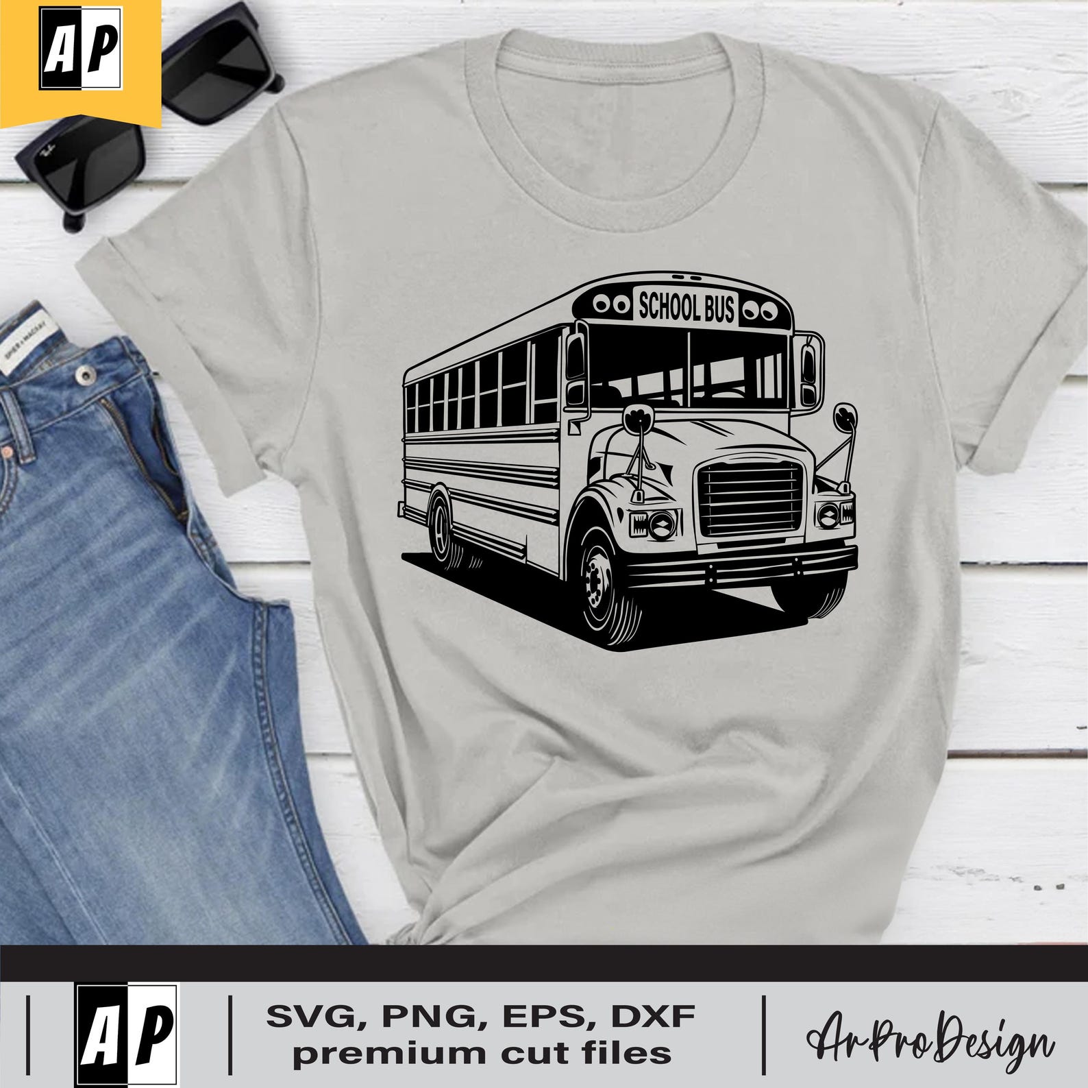 School Bus Svg, School Bus Cut File, Bus Clipart, School Svg, Bus Svg ...