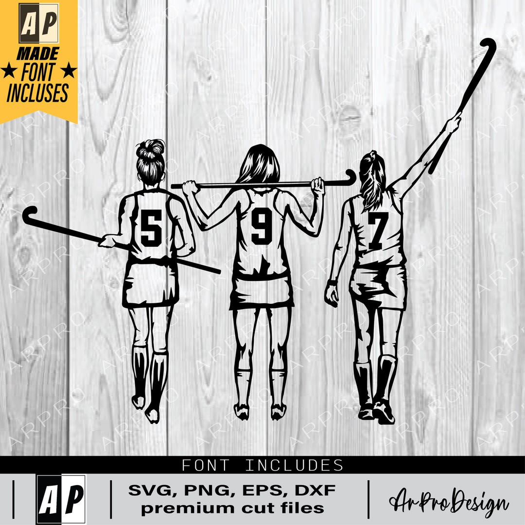 Field Hockey SVG, Hockey SVG, Hockey Player SVG, Field Hockey Player ...
