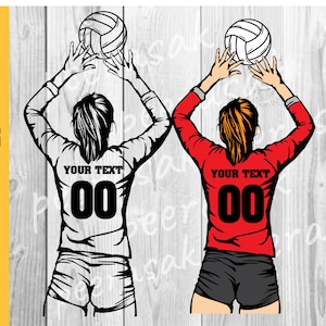 Volleyball setter player SVG, Volleyball  svg, Volleyball Girl svg, volleyball player svg, Volleyball png, Digital Download Clipart