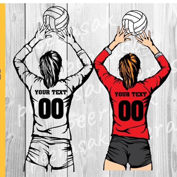 Volleyball setter player SVG, Volleyball  svg, Volleyball Girl svg, volleyball player svg, Volleyball png, Digital Download Clipart