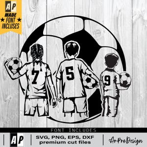 Soccer player svg, Soccer Player Svg, Soccer Monogram Svg, Soccer Clipart, Soccer Cricut Cut file, Name Soccer Svg