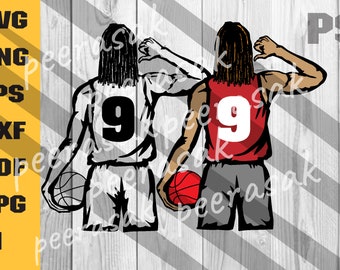 Basketball Name SVG, colored layers, Basketball SVG, Basketball player SVG, Senior Basketball Mom, Basketball Team, Digital download