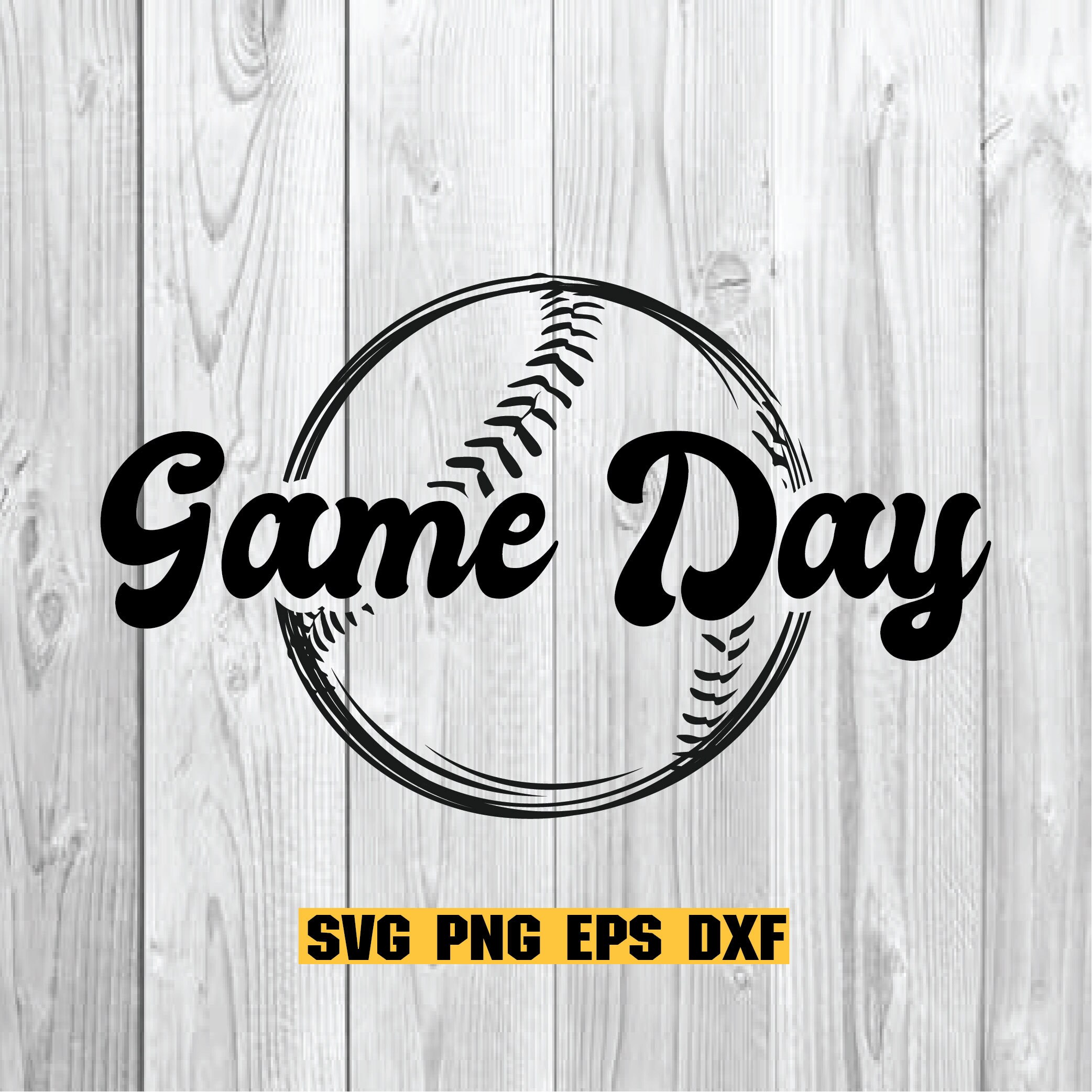 Game Day SVG Baseball Svg Softball Svg SVG Cut File for - Etsy